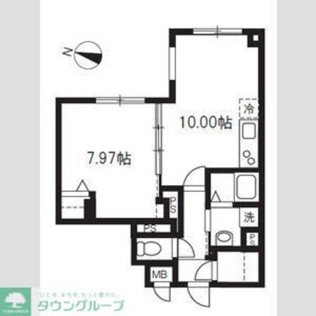 エルファーロ中野新井薬師の物件間取画像